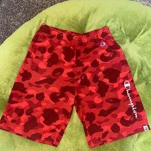 BAPE x Champion sweat-shorts